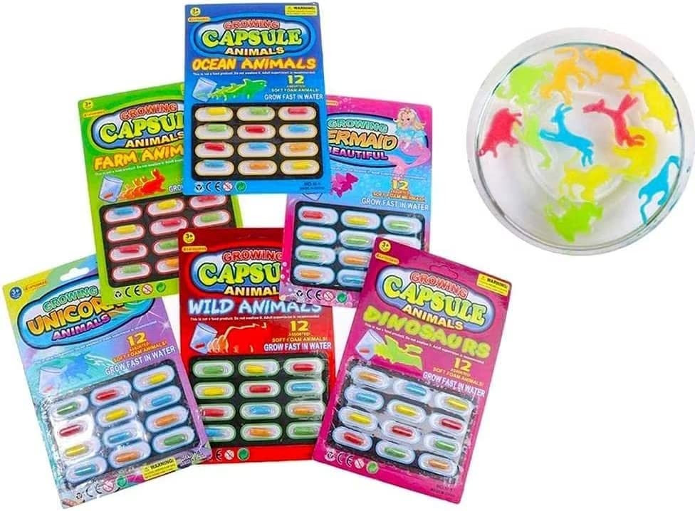 Smart Sphere™ Magic Water-Growing Animal Capsules – Educational STEM Expansion Toy for Kids